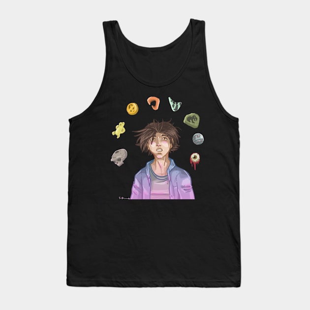 Jake Hanging Out with His Friends Tank Top by The Ostium Network Merch Store